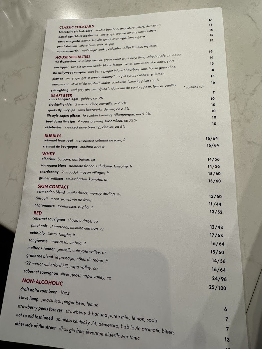 Blackbelly Market & Restaurant Menu - Image 1